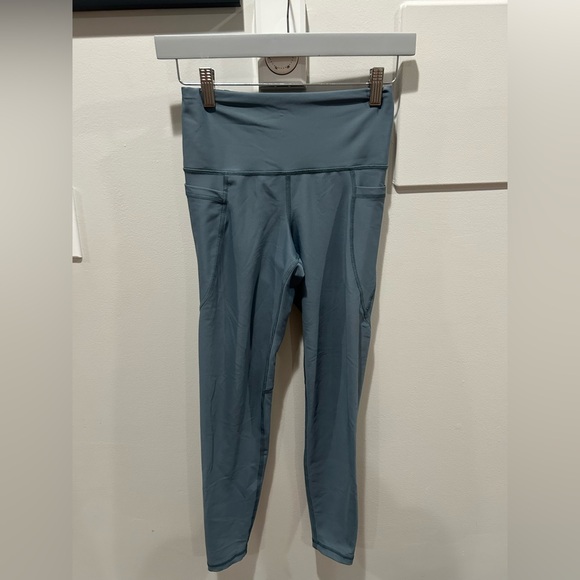 Old Navy High-Waisted PowerSoft Ankle Leggings Women's Size Small Pockets - Picture 1 of 3